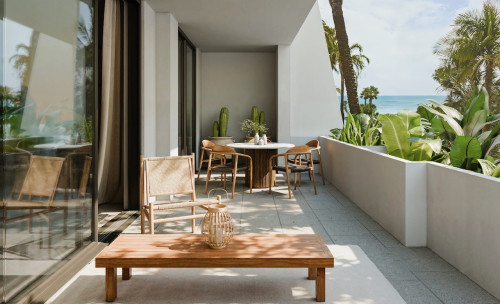 Key-ready 3B frontline beach apartment