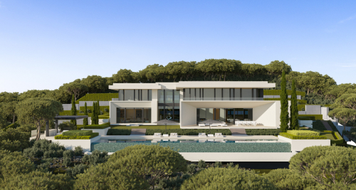 Modern luxury villa with panoramic sea views in La Reserva de Alcuzcuz