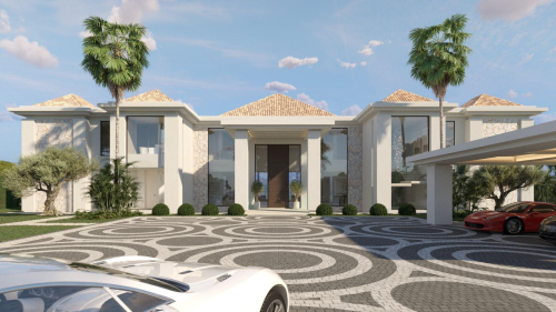 Plot with project in La Zagaleta